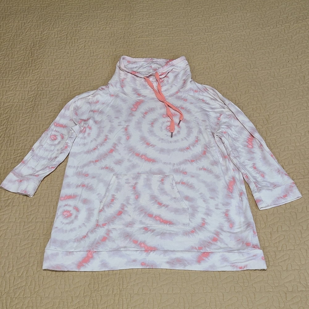 Ugg Kookaburra Tie Dye cowl neck sweatshirt size M